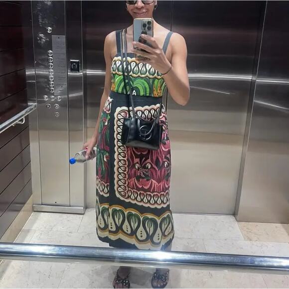 FARM Rio Multicolor Midi Dress - Picture 6 of 12